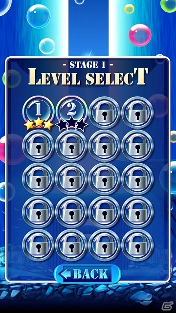 魅力的なグラフィック＆サウンドの中でバブルを並べて消していこう！Android版「Aqua Bubble Lines」配信スタートの画像4