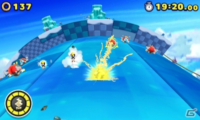 3DS版「ソニック ロストワールド」のソニックアクション＆カラーパワーを紹介！ステージの一部もチェックの画像27