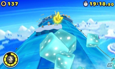 3DS版「ソニック ロストワールド」のソニックアクション＆カラーパワーを紹介！ステージの一部もチェックの画像28