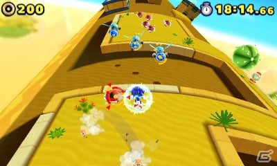 3DS版「ソニック ロストワールド」のソニックアクション＆カラーパワーを紹介！ステージの一部もチェックの画像64