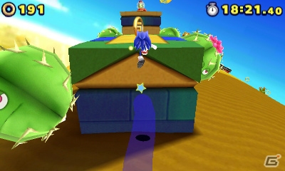 3DS版「ソニック ロストワールド」のソニックアクション＆カラーパワーを紹介！ステージの一部もチェックの画像67