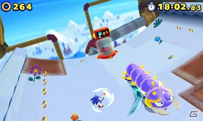 3DS版「ソニック ロストワールド」のソニックアクション＆カラーパワーを紹介！ステージの一部もチェックの画像72