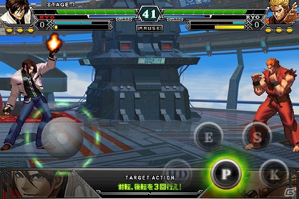 ワンタッチで必殺技やNEOMAXが発動可能！Android「THE KING OF FIGHTERS-A 2012」配信スタートの画像6