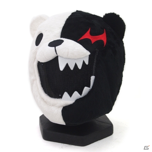 「モノクマかぶりぐるみ」「ドロップショルダー」などの「ダンガンロンパ希望の学園と絶望の高校生 THE ANIMATION」グッズを紹介の画像2