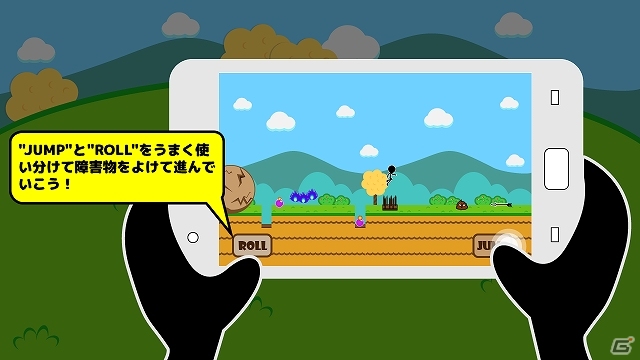 Android「FREE RUNNING」が配信開始―トラップだらけのステージをジャンプ＆ローリングを駆使して走りぬけようの画像2