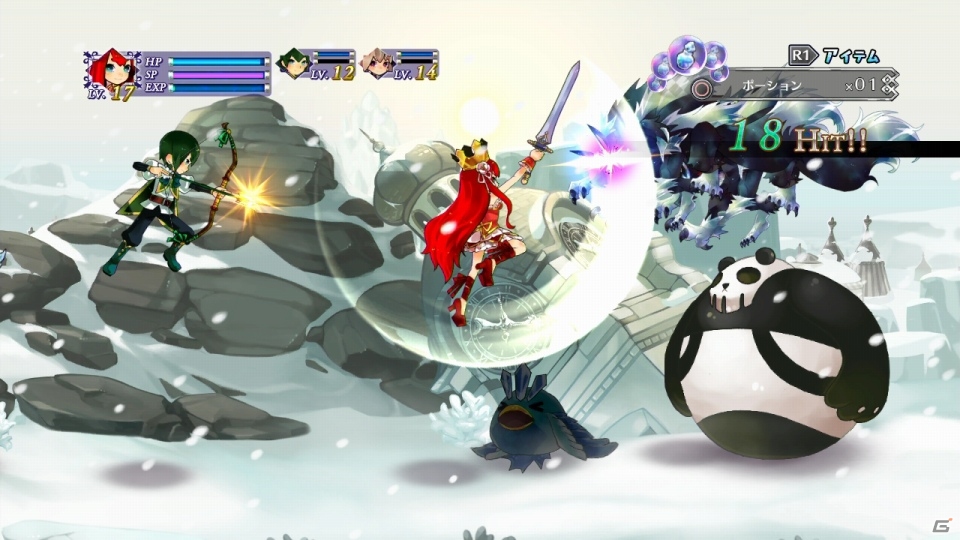 PS3「アルカディアスの戦姫」好感度システムや仲間との協力要素など新たに判明したバトル関連の情報をお届け！の画像22