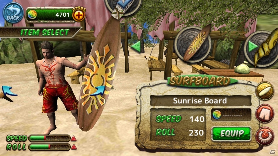 古代世界の7つの海で世界サーファーランキング1位を目指せ！iOS/Android「Ancient Surfer」が配信開始の画像4