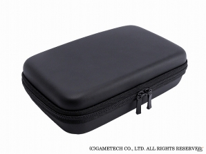 3DS LL本体やPS Vita本体などに加え周辺機器も一緒に収納できる各種携帯型ゲーム機用セミハードポーチ「メガポーチ3DLL」が発売の画像1