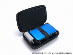 3DS LL本体やPS Vita本体などに加え周辺機器も一緒に収納できる各種携帯型ゲーム機用セミハードポーチ「メガポーチ3DLL」が発売の画像15