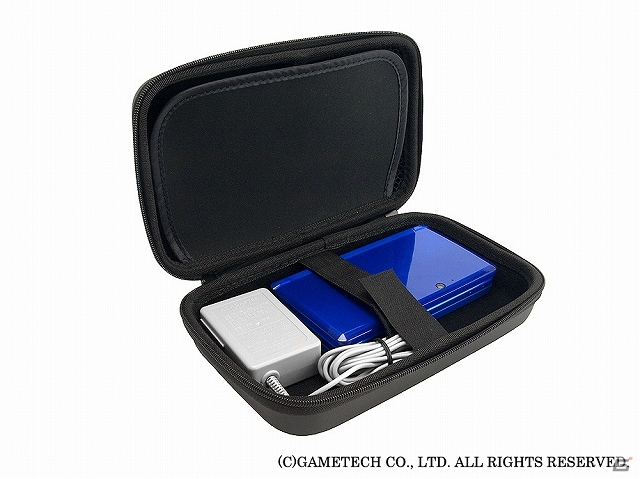 3DS LL本体やPS Vita本体などに加え周辺機器も一緒に収納できる各種携帯型ゲーム機用セミハードポーチ「メガポーチ3DLL」が発売の画像10