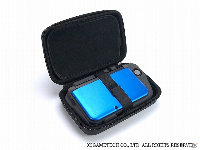 3DS LL本体やPS Vita本体などに加え周辺機器も一緒に収納できる各種携帯型ゲーム機用セミハードポーチ「メガポーチ3DLL」が発売の画像14