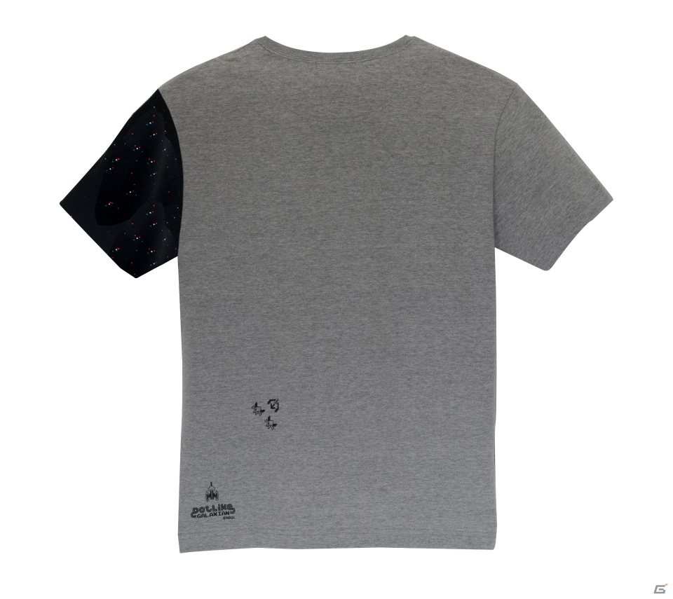 Dot LikeよりナムコタイトルのTシャツシリーズが登場―第1弾は「ギャラクシアン」「パックマン」「ゼビウス」の画像1