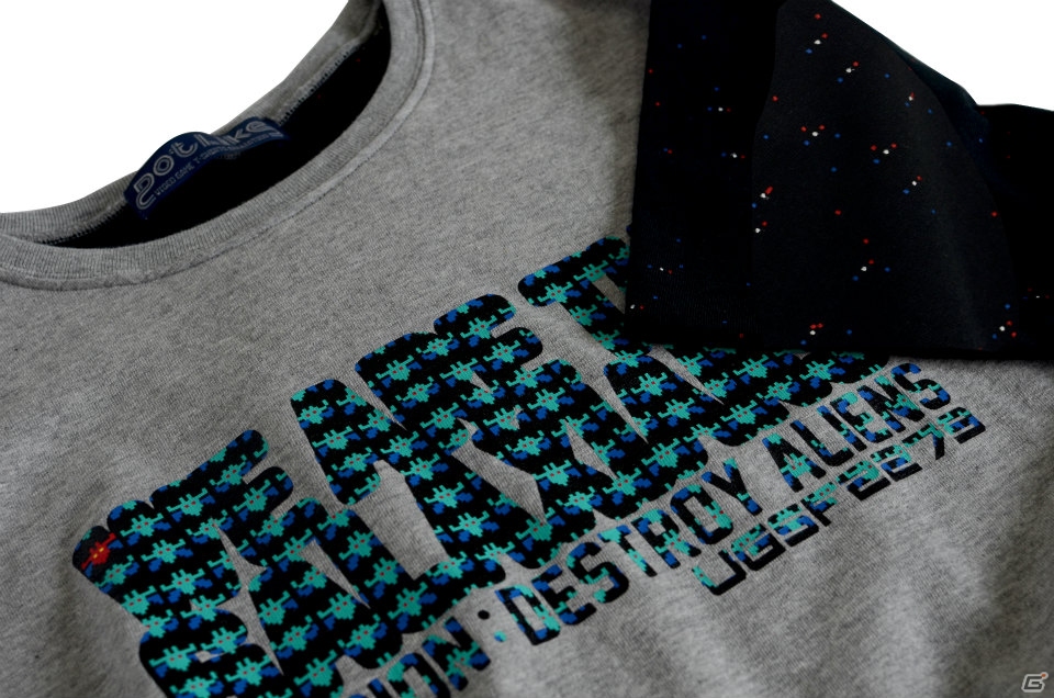 Dot LikeよりナムコタイトルのTシャツシリーズが登場―第1弾は「ギャラクシアン」「パックマン」「ゼビウス」の画像10
