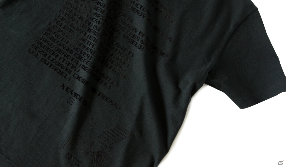 Dot LikeよりナムコタイトルのTシャツシリーズが登場―第1弾は「ギャラクシアン」「パックマン」「ゼビウス」の画像22