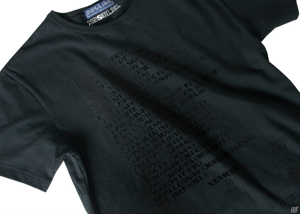 Dot LikeよりナムコタイトルのTシャツシリーズが登場―第1弾は「ギャラクシアン」「パックマン」「ゼビウス」の画像23