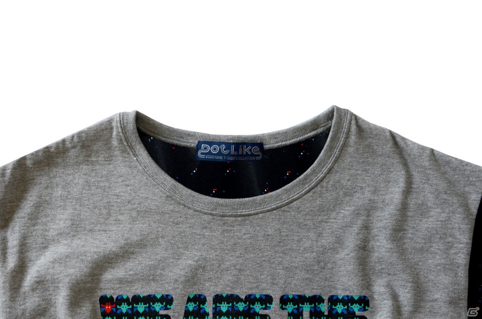 Dot LikeよりナムコタイトルのTシャツシリーズが登場―第1弾は「ギャラクシアン」「パックマン」「ゼビウス」の画像3