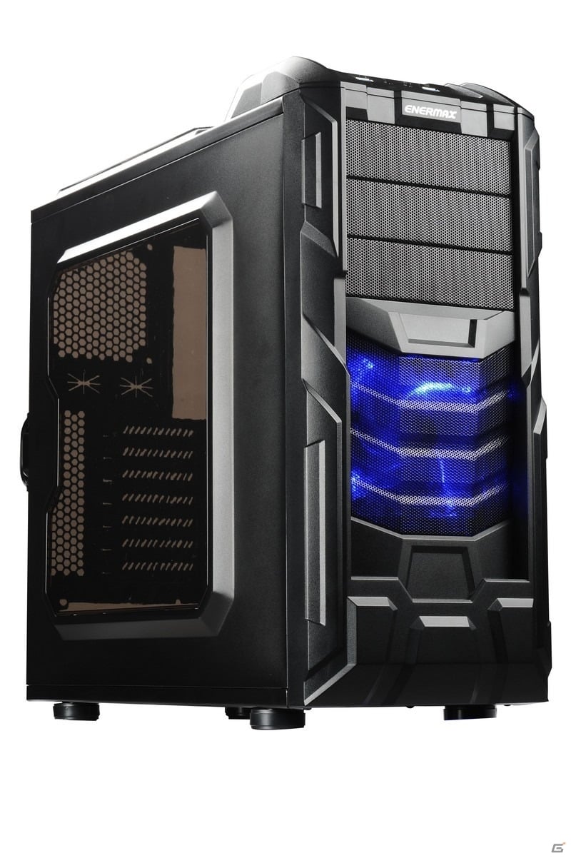ドスパラ、ENERMAX製ゲーミングPCケース「COENUS ECA3290B-B」を発売の画像1