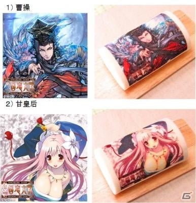 三国志大戦 トレーディングカードゲーム のイラストを使用したロールケーキが発売開始の画像 ゲーム情報サイト Gamer