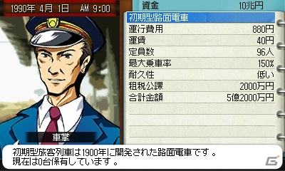 “時代”の概念が新たに追加された3DS「A列車で行こう3D」が12月12日に発売の画像7