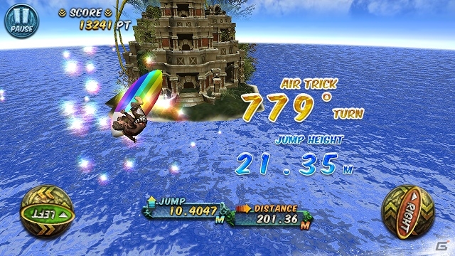 iOS/Android「Ancient Surfer」配信4日で全世界累計ダウンロード数が10万を突破！新作タイトルを9月16・26日の両日に公開予定の画像2