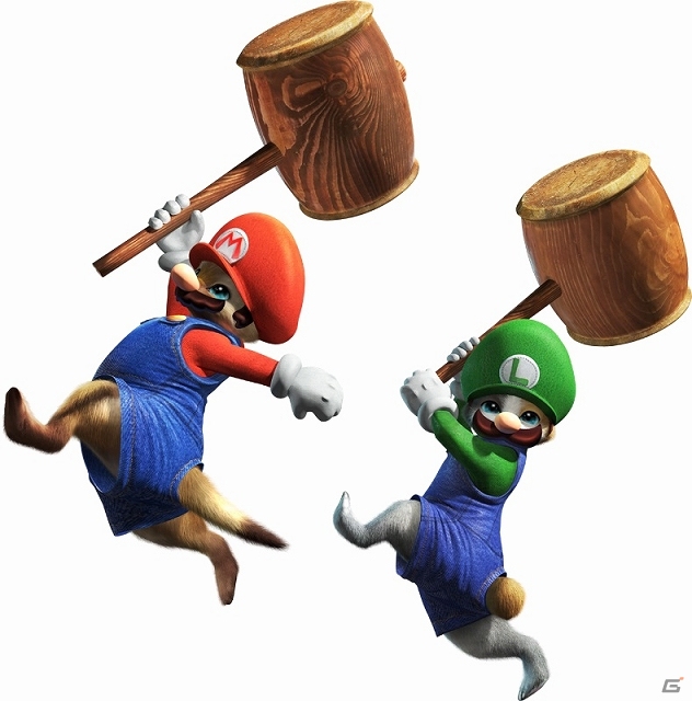 3DS「モンスターハンター4」の世界に任天堂キャラクター「マリオ」「ルイージ」「リンク」が参戦決定！セブン-イレブンのセブンスポットにて先行配信の画像1