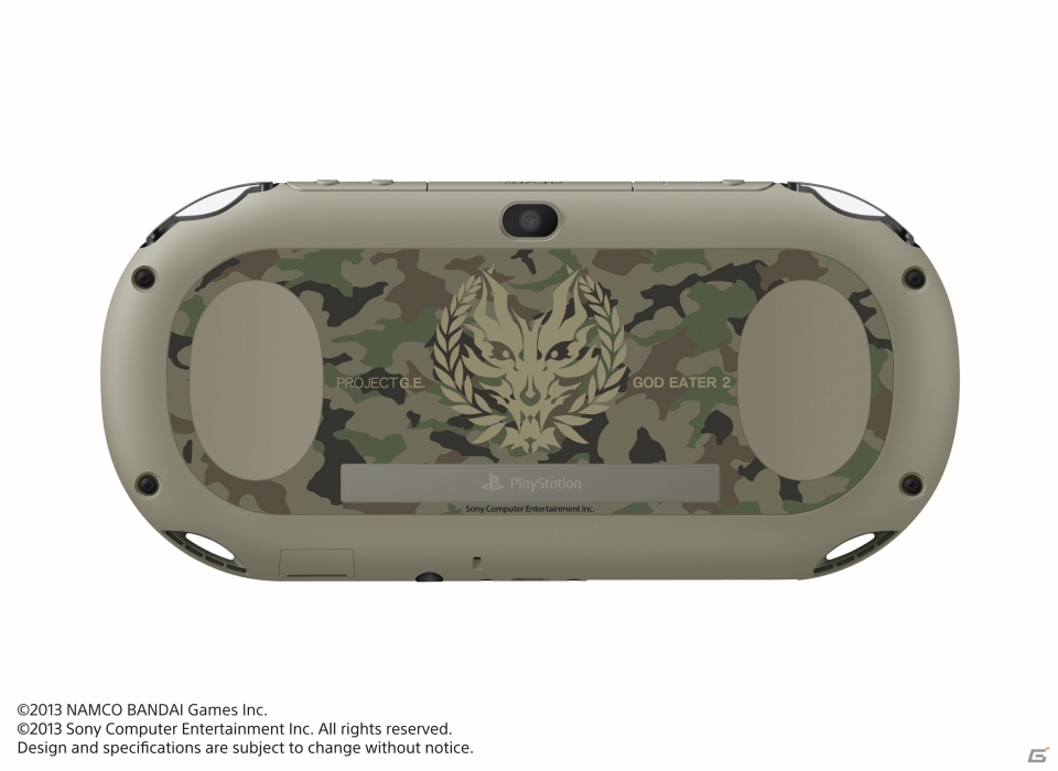 PS Vita「ゴッドイーター2」の同梱版「PlayStation Vita×GOD EATER 2 Fenrir Edition」の詳細が発表―新型PS Vitaには「Fenrir」のエンブレムが力強くデザインの画像2
