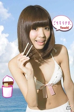 カップラーメンが出来上がるまでアイドルが話しかけてくれる「ヌードルたいま～1 ふ～ふ～しちゃうぞ☆」Android向けにて配信開始の画像4