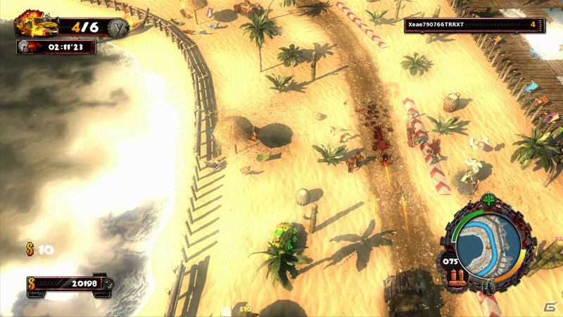 ブラッドレースモードで新たなレースが楽しめるXbox 360「ゾンビドライバーHD」追加コンテンツ「トロピカルレース レイジ」の配信がスタートの画像3