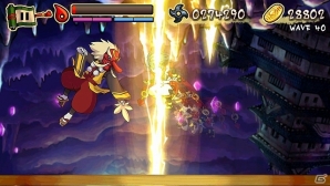 PS Vita/スマートフォン/タブレット「退魔忍法帖～妖怪地獄変～」絶え間なく襲いかかってくるモノノケを凌ぎ切る新モード「妖獄淵」が実装の画像4