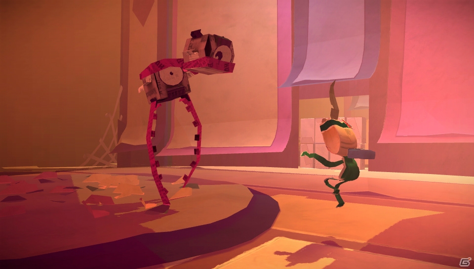 PS Vita「Tearaway ～はがれた世界の大冒険～」冒険の舞台「のびのびの森」を紹介！脅威となるスクラッピーの情報もの画像12