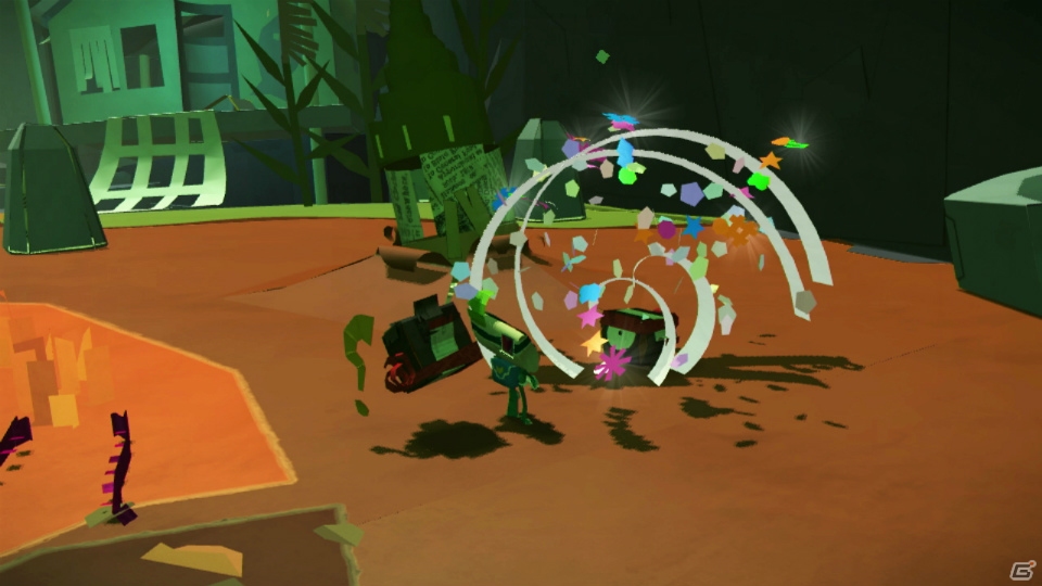 PS Vita「Tearaway ～はがれた世界の大冒険～」冒険の舞台「のびのびの森」を紹介！脅威となるスクラッピーの情報もの画像13