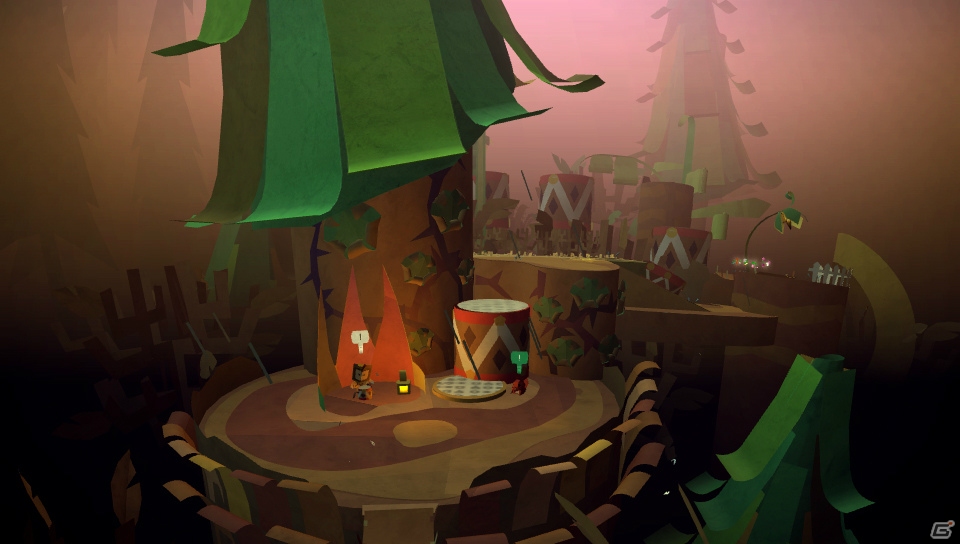 PS Vita「Tearaway ～はがれた世界の大冒険～」冒険の舞台「のびのびの森」を紹介！脅威となるスクラッピーの情報もの画像23