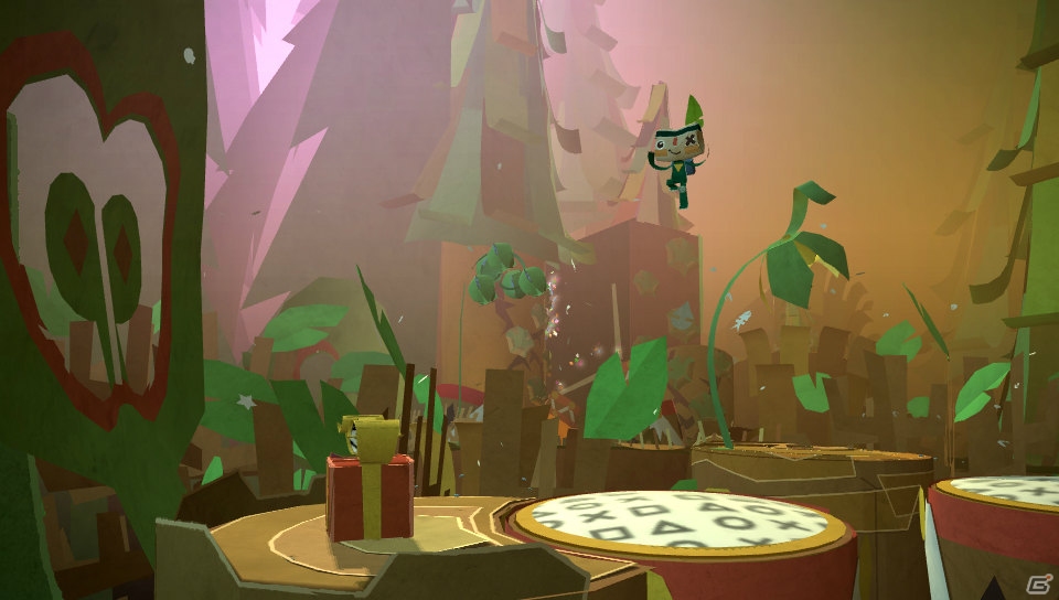 PS Vita「Tearaway ～はがれた世界の大冒険～」冒険の舞台「のびのびの森」を紹介！脅威となるスクラッピーの情報もの画像4
