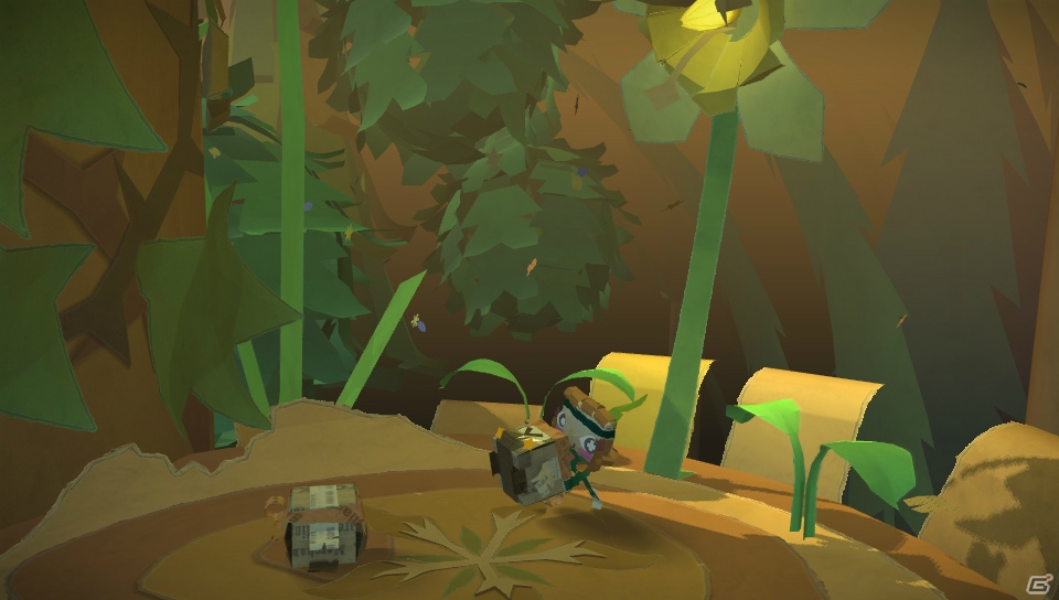PS Vita「Tearaway ～はがれた世界の大冒険～」冒険の舞台「のびのびの森」を紹介！脅威となるスクラッピーの情報もの画像5