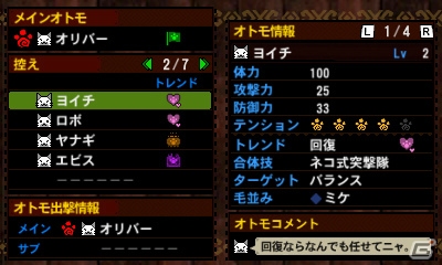【まるカプ！モンスターハンター4総力特集第4回】ボクらがいれば百人力ニャ！アイルーのトレンドやテンションって？「オトモアイルー」「マルチプレイ」篇の画像81