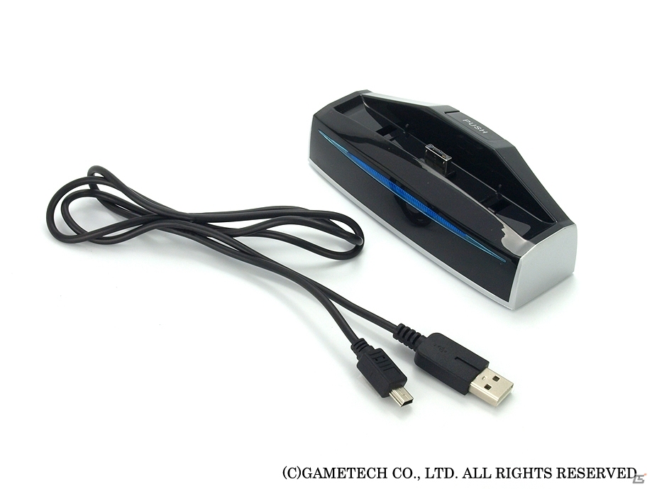 PS Vita用コンパクトで省スペースな充電スタンド「チャージスタンドV」が9月20日に発売の画像4