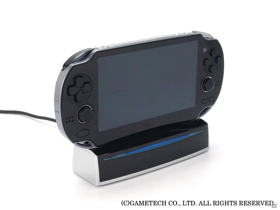 PS Vita用コンパクトで省スペースな充電スタンド「チャージスタンドV」が9月20日に発売の画像5
