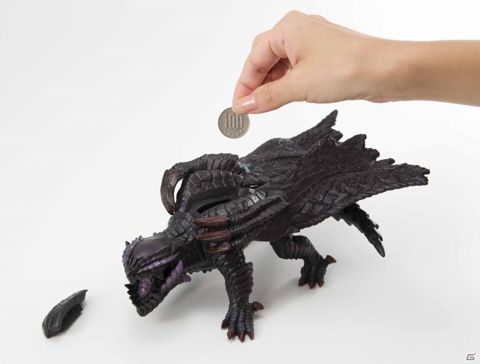 「モンスターハンター」のモンスターフィギュア貯金箱が9月中旬に発売―リオレウスなど3種が登場の画像6