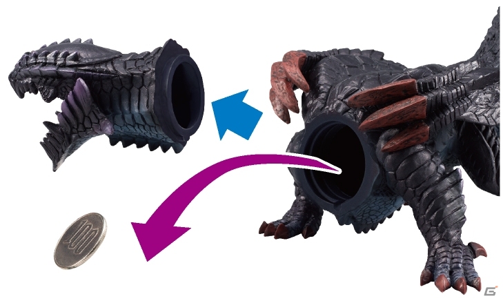 「モンスターハンター」のモンスターフィギュア貯金箱が9月中旬に発売―リオレウスなど3種が登場の画像7