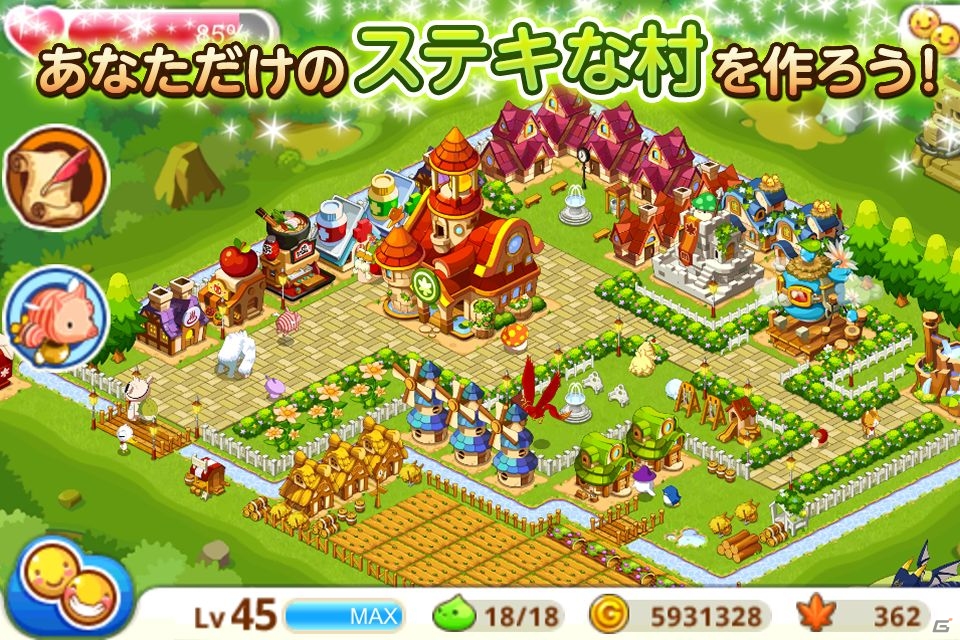 「メイプルストーリー」がLINE GAMEに登場！iOS/Android「LINE MapleStory Village」が配信開始の画像2