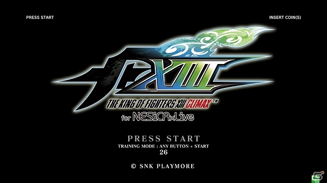AC「ザ・キング・オブ・ファイターズ13 クライマックス」NESiCAxLiveにて配信開始―全国ランキングや段位システムに加え個人用プレイデータも完備の画像1