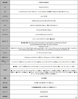 G-Tune、NVIDIA GeForce GTX660とブルーレイディスクドライブを搭載した「ファイナルファンタジーXIV: 新生エオルゼア」推奨PCをヨドバシカメラにて販売の画像1