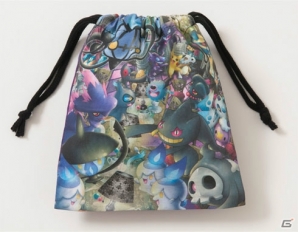 ゴーストタイプのポケモンたちが集まったゴシック柄のグッズが