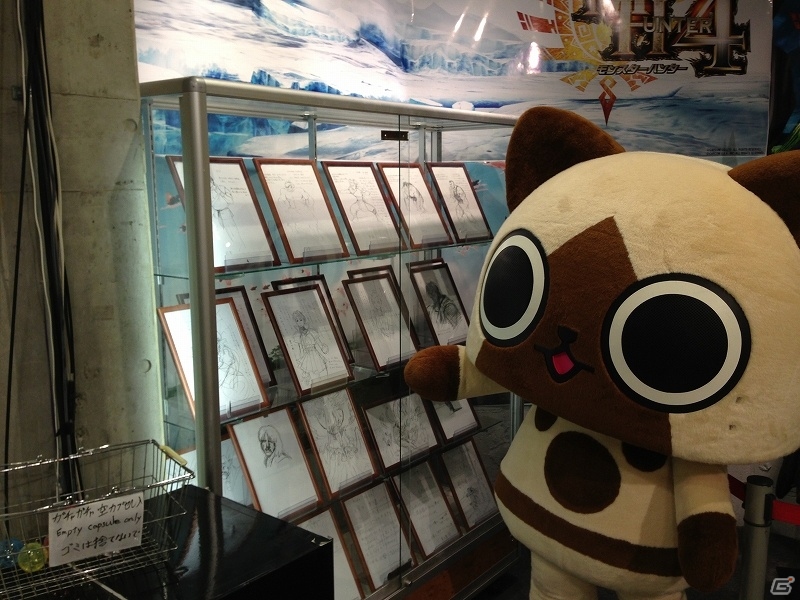 TSUTAYA EBISUBASHIに「カプコン30周年記念 カプコンオフィシャルショップ」が登場！「モンスターハンター」モニュメントの展示もの画像8