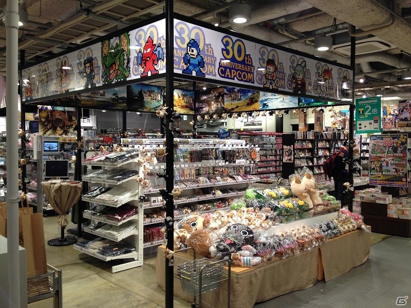 TSUTAYA EBISUBASHIに「カプコン30周年記念 カプコンオフィシャルショップ」が登場！「モンスターハンター」モニュメントの展示もの画像9