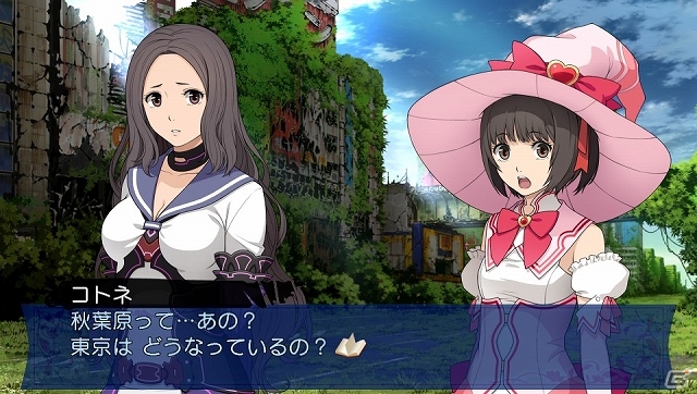 PS Vita/3DS「エクステトラ」変わり果てた姿の「渋谷」と「秋葉原」に加え異世界「アメイジア」の景観が公開の画像5