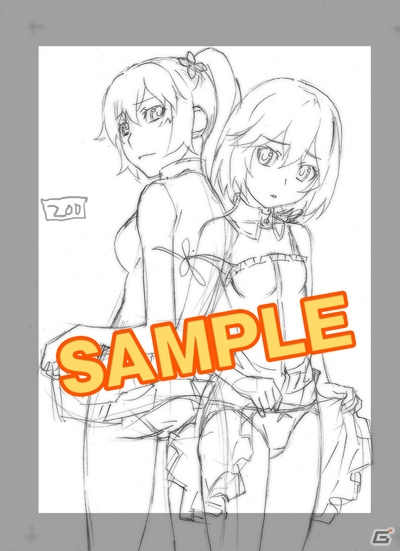 PS3/PS Vita「アキバズトリップ2」ぽよよんろっく氏描き下ろしの店舗別特典イラストラフを一挙紹介！の画像6