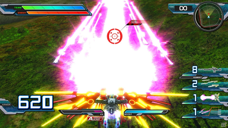 「機動戦士ガンダム エクストリームバーサス フルブースト」がPS3で2014年に発売！TGS 2013では試遊＆ステージイベントが決定の画像19