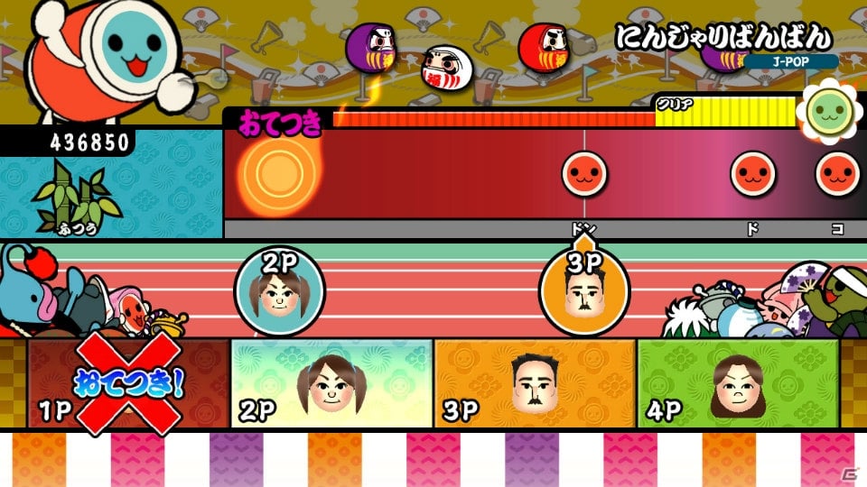 新曲をダウンロード配信！新モード「バトンタッチ演奏」も追加したWii U「太鼓の達人 Wii Uば～じょん！」が2013年11月21日に発売の画像14