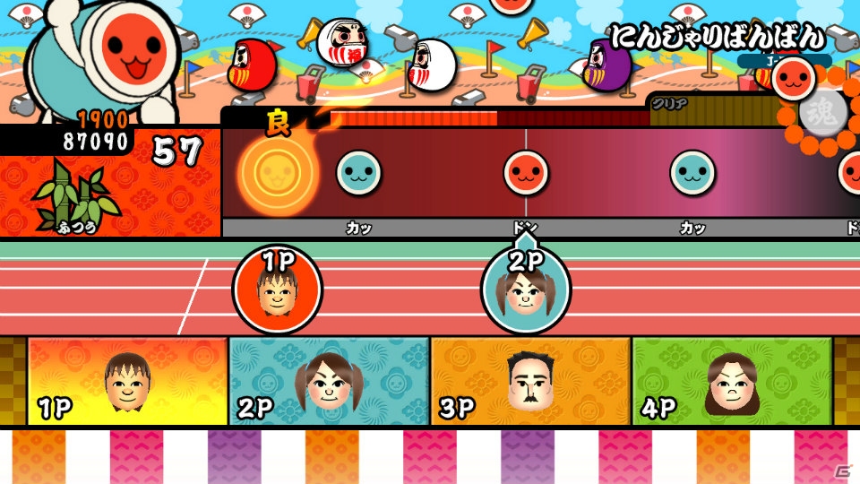 新曲をダウンロード配信！新モード「バトンタッチ演奏」も追加したWii U「太鼓の達人 Wii Uば～じょん！」が2013年11月21日に発売の画像16